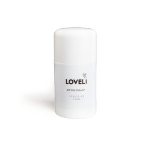 Loveli deodorant sensitive skin.
